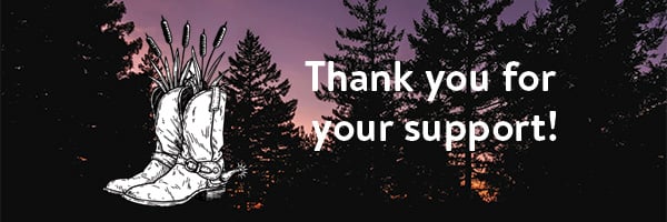 Cattails thank you